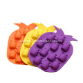 Silicone pineapple ice mold